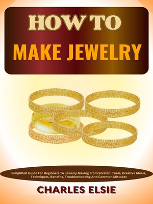 cover image of HOW TO MAKE JEWELRY